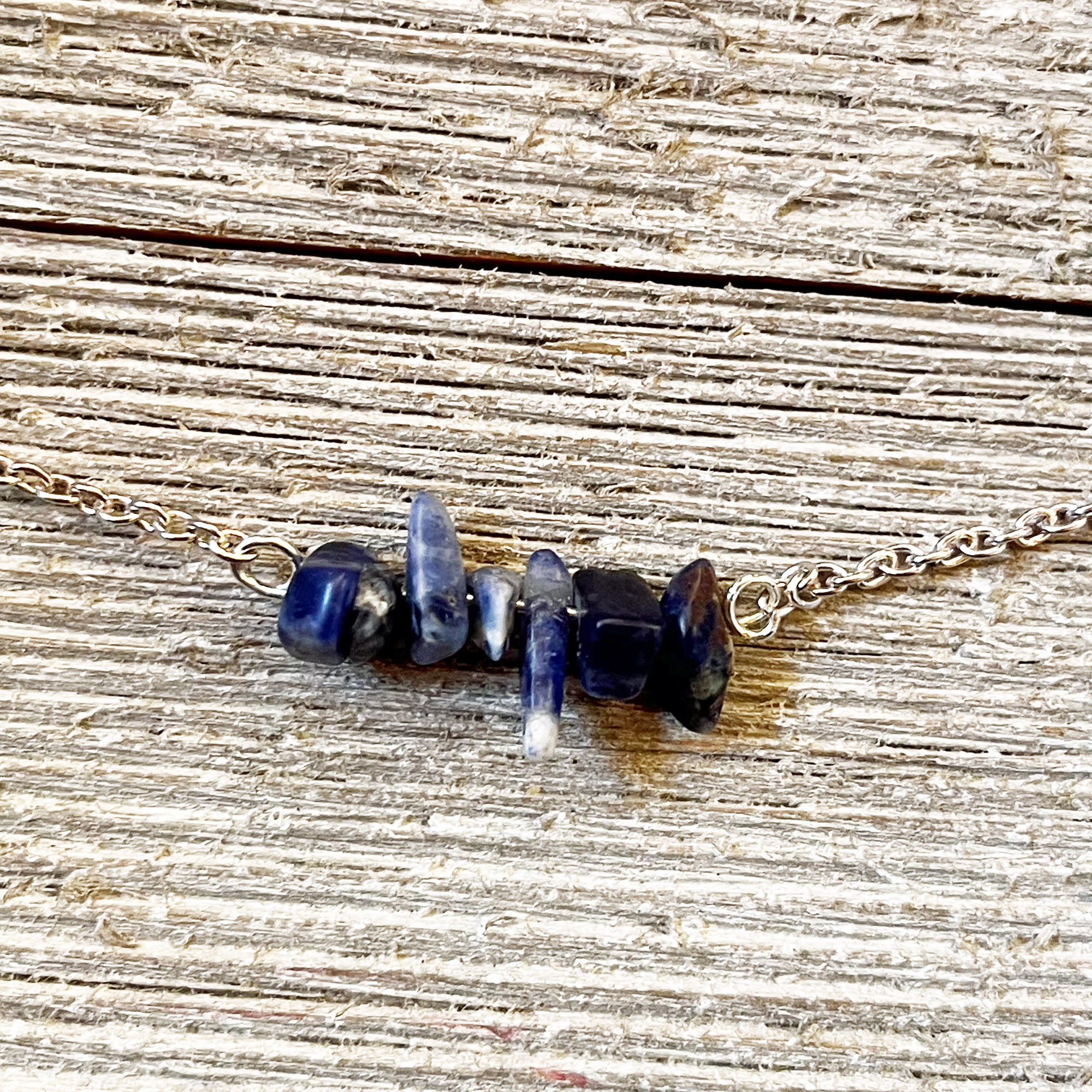 Sodalite Chip Necklace